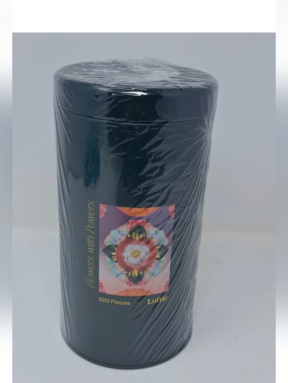 Loftie Flowers With Powers Puzzle 500 Piece Puzzle - New In Storage Tin